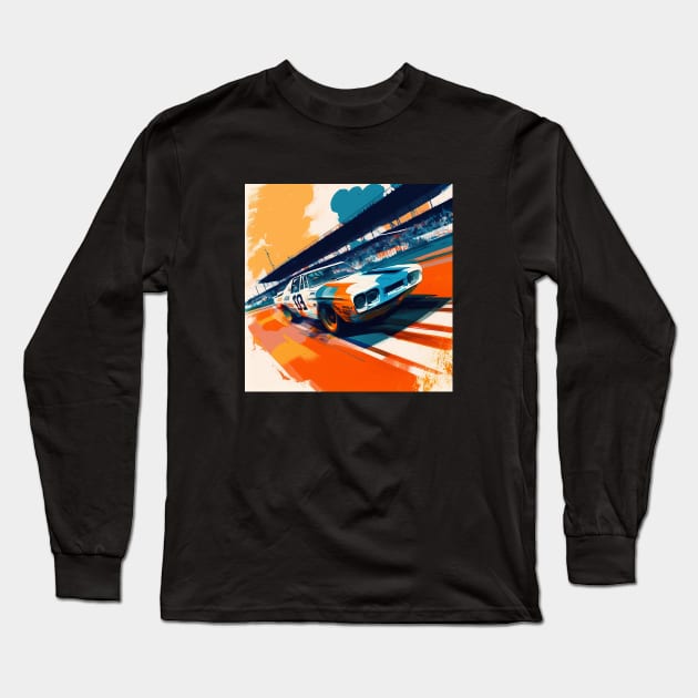 Racing Talladega Long Sleeve T-Shirt by DavidLoblaw